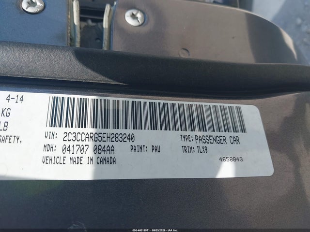 Aukcja sprzedaży 2014 Chrysler 300, vin: 2C3CCARG5EH283240, numer aukcji: 46018971