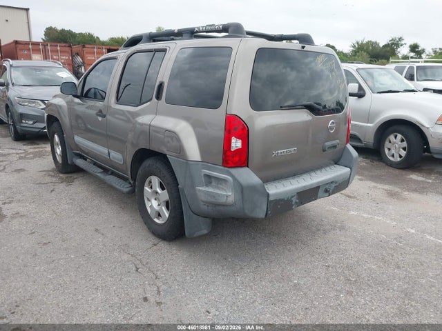 2006 Nissan Xterra S მანქანა იყიდება აუქციონზე, vin: 5N1AN08U26C544127, აუქციონის ნომერი: 46018981