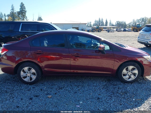 Aukcja sprzedaży 2014 Honda Civic Lx, vin: 19XFB2F51EE030478, numer aukcji: 46018985