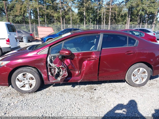 Aukcja sprzedaży 2014 Honda Civic Lx, vin: 19XFB2F51EE030478, numer aukcji: 46018985