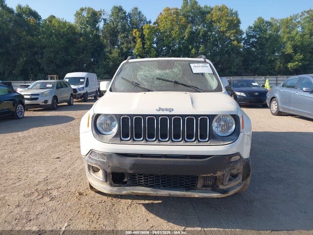 46019006 :رقم المزاد ، ZACCJBBBXHPF25710 vin ، 2017 Jeep Renegade Latitude 4x4 مزاد بيع