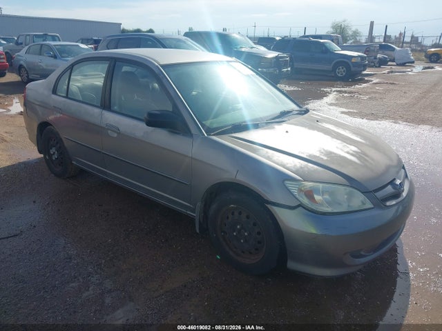 Продажа на аукционе авто 2005 Honda Civic Lx, vin: 2HGES16565H630764, номер лота: 46019082
