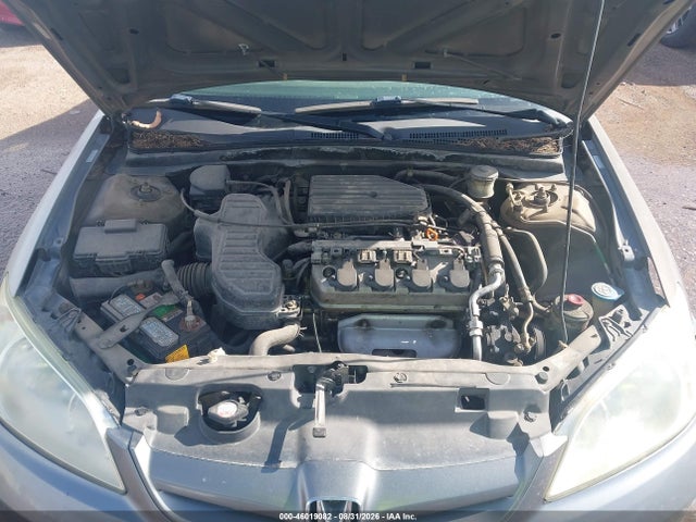 Продажа на аукционе авто 2005 Honda Civic Lx, vin: 2HGES16565H630764, номер лота: 46019082