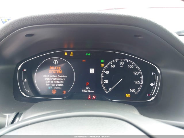 46019091 :رقم المزاد ، 1HGCV1F30KA044133 vin ، 2019 Honda Accord Sport مزاد بيع