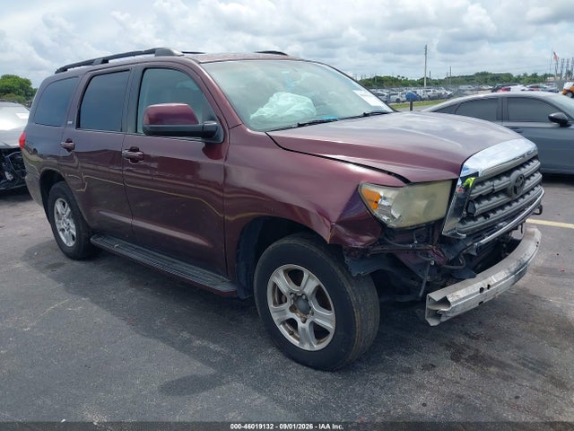 2008 Toyota Sequoia Sr5 5.7l V8 მანქანა იყიდება აუქციონზე, vin: 5TDBY64A88S012767, აუქციონის ნომერი: 46019132