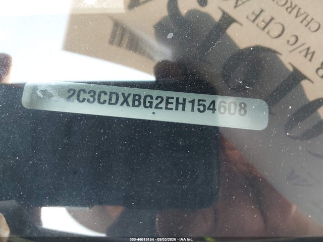 Aukcja sprzedaży 2014 Dodge Charger Se, vin: 2C3CDXBG2EH154608, numer aukcji: 46019154