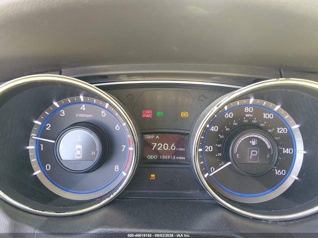 Продаж на аукціоні авто 2013 Hyundai Sonata Gls, vin: 5NPEB4AC6DH722663, номер лоту: 46019155