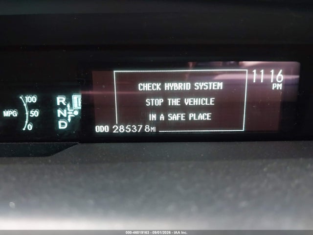 2012 Toyota Prius Two მანქანა იყიდება აუქციონზე, vin: JTDKN3DU9C1580081, აუქციონის ნომერი: 46019163