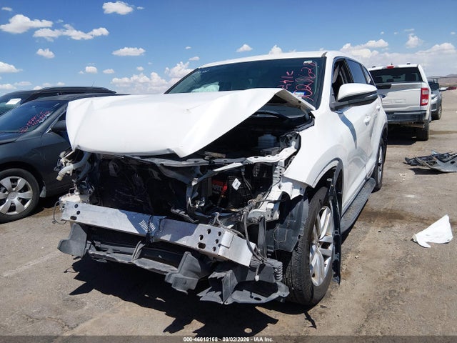 2016 Toyota Highlander Le V6 მანქანა იყიდება აუქციონზე, vin: 5TDZKRFH0GS167405, აუქციონის ნომერი: 46019168