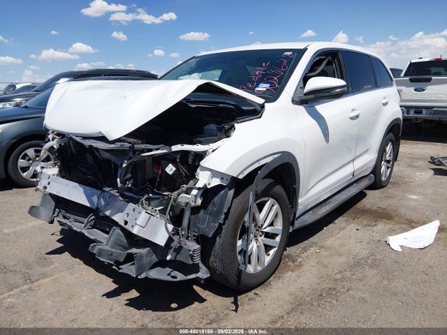 2016 Toyota Highlander Le V6 მანქანა იყიდება აუქციონზე, vin: 5TDZKRFH0GS167405, აუქციონის ნომერი: 46019168