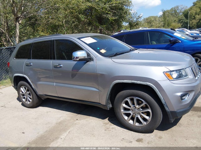 Продажа на аукционе авто 2015 Jeep Grand Cherokee Limited, vin: 1C4RJFBG7FC859787, номер лота: 46019196