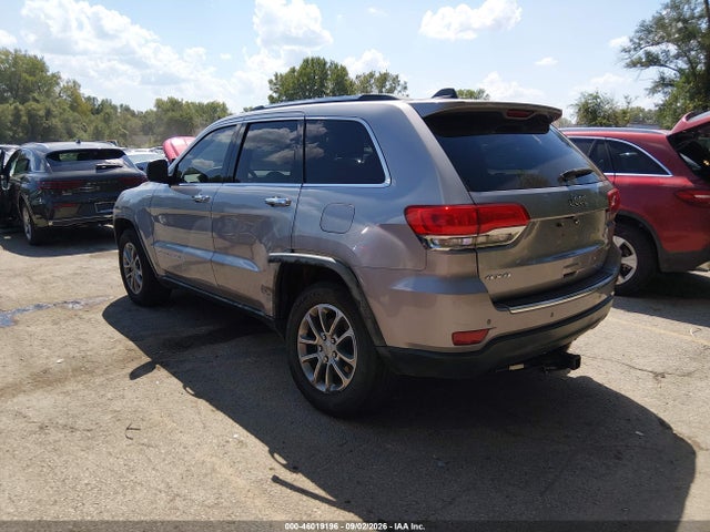 Продажа на аукционе авто 2015 Jeep Grand Cherokee Limited, vin: 1C4RJFBG7FC859787, номер лота: 46019196