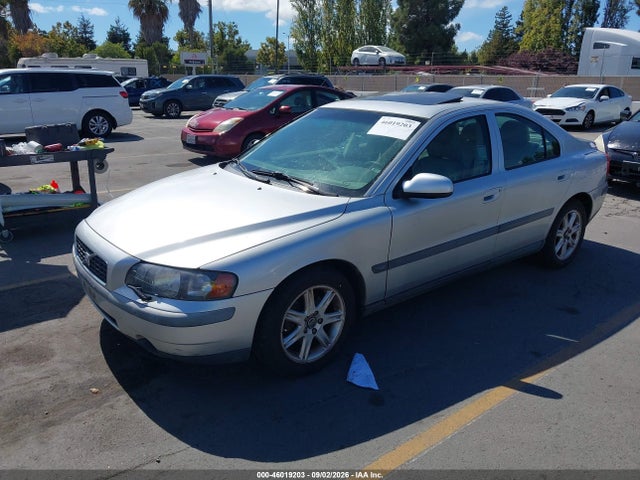 2002 Volvo S60 2.4 მანქანა იყიდება აუქციონზე, vin: YV1RS61R822144804, აუქციონის ნომერი: 46019203