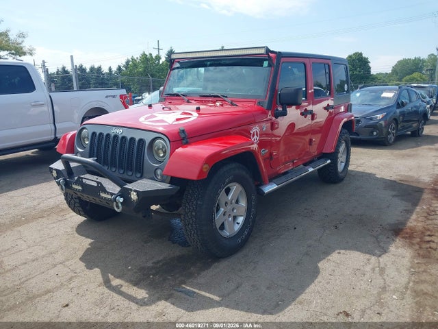 46019271 :رقم المزاد ، 1C4BJWDG7EL224078 vin ، 2014 Jeep Wrangler Unlimited Freedom Edition مزاد بيع