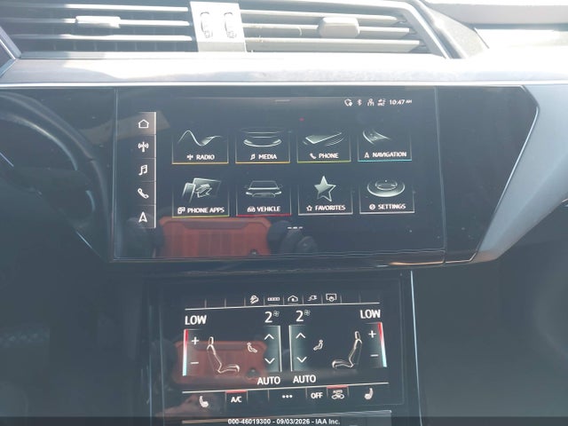 2022 Audi E-tron Sportback Premium S Line Quattro მანქანა იყიდება აუქციონზე, vin: WA11AAGE9NB013134, აუქციონის ნომერი: 46019300