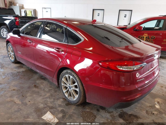 Продажа на аукционе авто 2019 Ford Fusion Hybrid Sel, vin: 3FA6P0MU5KR195752, номер лота: 46019302