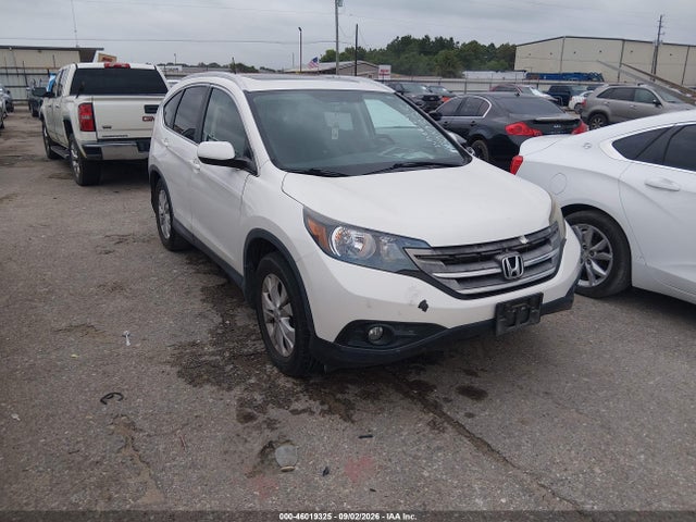 2013 Honda Cr-v Ex-l მანქანა იყიდება აუქციონზე, vin: 5J6RM3H75DL048591, აუქციონის ნომერი: 46019325
