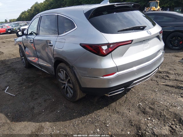 2025 Acura Mdx Technology Package მანქანა იყიდება აუქციონზე, vin: 5J8YE1H42SL009237, აუქციონის ნომერი: 46019335