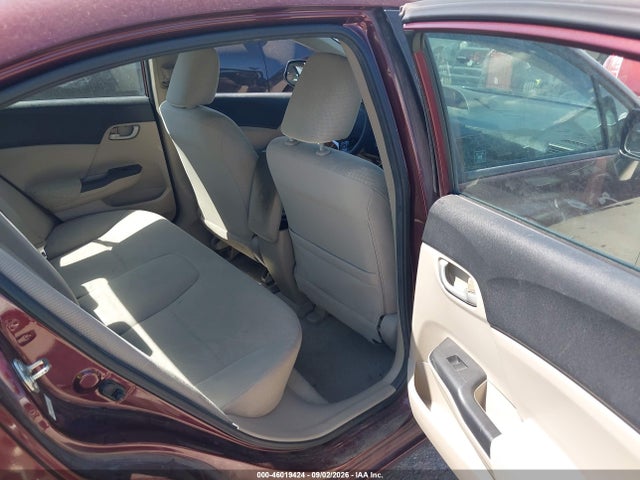 46019424 :رقم المزاد ، 19XFB2F56CE105110 vin ، 2012 Honda Civic Lx مزاد بيع