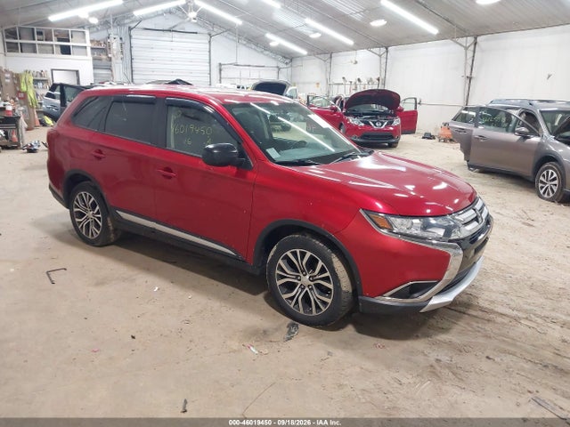 2016 Mitsubishi Outlander Es/se/sel მანქანა იყიდება აუქციონზე, vin: JA4AZ3A31GZ049468, აუქციონის ნომერი: 46019450