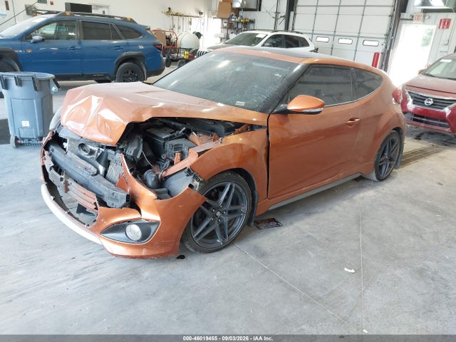 Продажа на аукционе авто 2015 Hyundai Veloster Turbo, vin: KMHTC6AE7FU225062, номер лота: 46019455