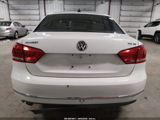 46019611 :رقم المزاد ، 1VWBN7A36DC145461 vin ، 2013 Volkswagen Passat 2.0l Tdi Se مزاد بيع