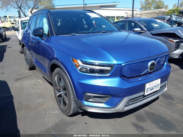 Продаж на аукціоні авто 2021 Volvo Xc40 Recharge Pure Electric P8, vin: YV4ED3UR4M2571065, номер лоту: 46019622