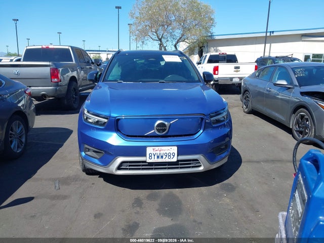 Продаж на аукціоні авто 2021 Volvo Xc40 Recharge Pure Electric P8, vin: YV4ED3UR4M2571065, номер лоту: 46019622