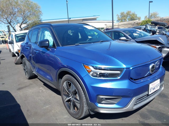Продаж на аукціоні авто 2021 Volvo Xc40 Recharge Pure Electric P8, vin: YV4ED3UR4M2571065, номер лоту: 46019622