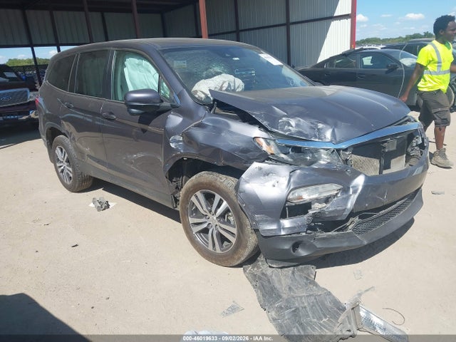 2018 Honda Pilot Ex-l მანქანა იყიდება აუქციონზე, vin: 5FNYF6H62JB043710, აუქციონის ნომერი: 46019633