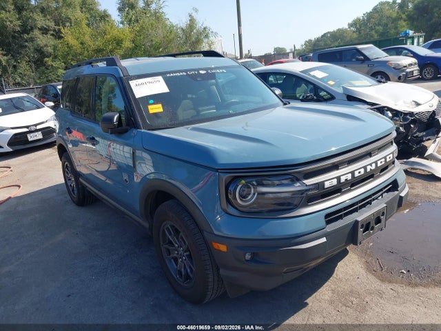 46019659 :رقم المزاد ، 3FMCR9B6XMRA96827 vin ، 2021 Ford Bronco Sport Big Bend مزاد بيع