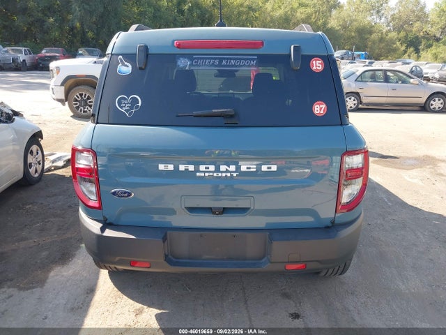46019659 :رقم المزاد ، 3FMCR9B6XMRA96827 vin ، 2021 Ford Bronco Sport Big Bend مزاد بيع
