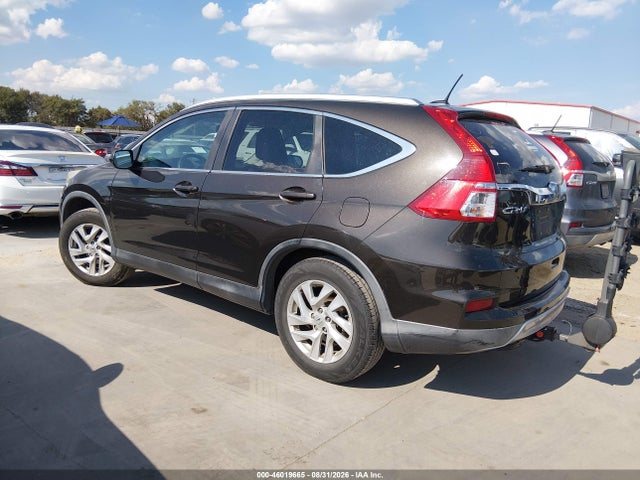 2015 Honda Cr-v Ex-l მანქანა იყიდება აუქციონზე, vin: 2HKRM3H77FH511201, აუქციონის ნომერი: 46019665