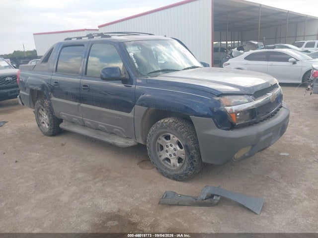 Продажа на аукционе авто 2002 Chevrolet Avalanche 1500, vin: 3GNEK13T62G143486, номер лота: 46019773