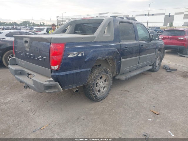 Продажа на аукционе авто 2002 Chevrolet Avalanche 1500, vin: 3GNEK13T62G143486, номер лота: 46019773