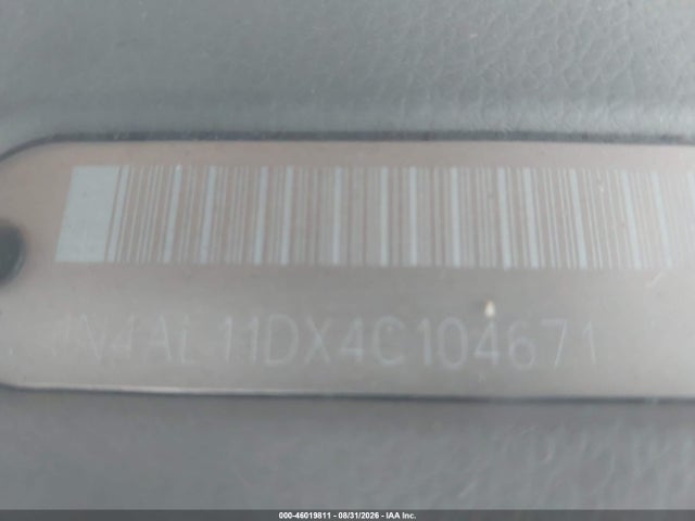 Продажа на аукционе авто 2004 Nissan Altima 2.5 S, vin: 1N4AL11DX4C104671, номер лота: 46019811