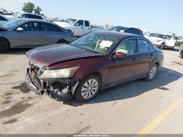 46019826 :رقم المزاد ، 1HGCP26368A040144 vin ، 2008 Honda Accord 2.4 Lx مزاد بيع