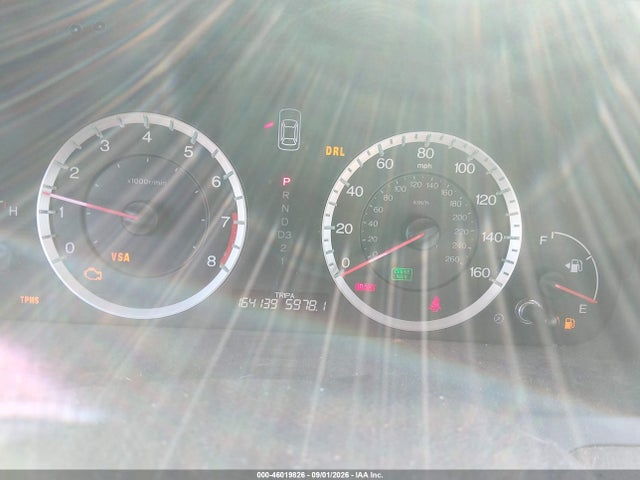 46019826 :رقم المزاد ، 1HGCP26368A040144 vin ، 2008 Honda Accord 2.4 Lx مزاد بيع