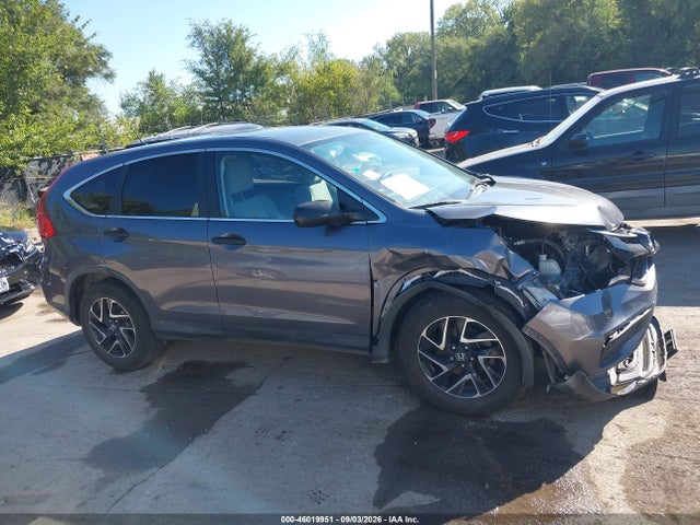 Продаж на аукціоні авто 2016 Honda Cr-v Se, vin: 2HKRM4H43GH726149, номер лоту: 46019951