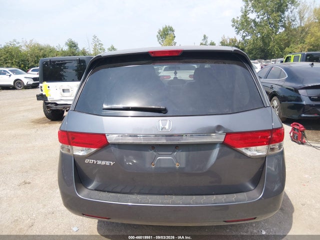 46019981 :رقم المزاد ، 5FNRL5H26GB118258 vin ، 2016 Honda Odyssey Lx مزاد بيع