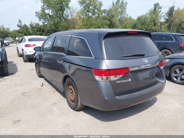 46019981 :رقم المزاد ، 5FNRL5H26GB118258 vin ، 2016 Honda Odyssey Lx مزاد بيع