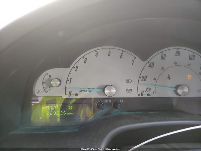 Aukcja sprzedaży 2002 Ford Thunderbird, vin: 1FAHP60A42Y109498, numer aukcji: 46020061