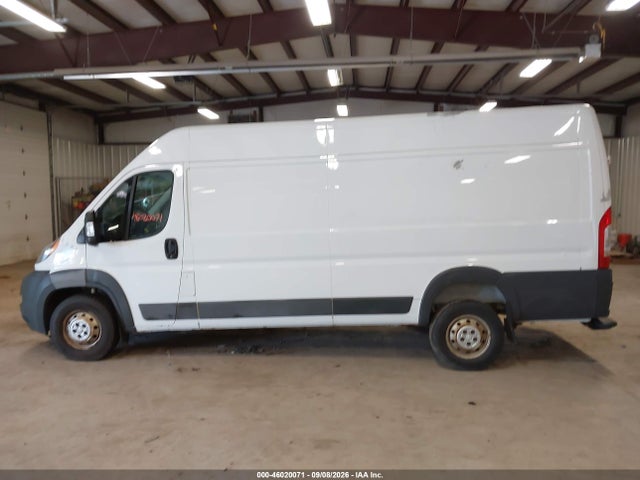 2017 Ram Promaster 3500 Cargo Van High Roof 159 Wb Ext მანქანა იყიდება აუქციონზე, vin: 3C6URVJG2HE535986, აუქციონის ნომერი: 46020071