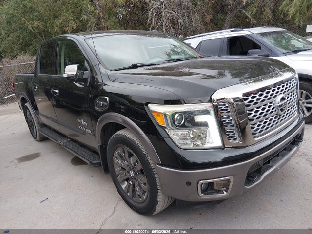 46020074 :رقم المزاد ، 1N6AA1E64HN528088 vin ، 2017 Nissan Titan Platinum Reserve مزاد بيع