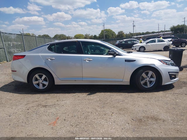 2014 Kia Optima Lx მანქანა იყიდება აუქციონზე, vin: 5XXGM4A73EG344949, აუქციონის ნომერი: 46020102