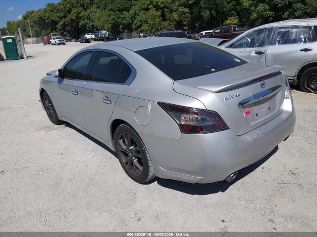 Продажа на аукционе авто 2012 Nissan Maxima 3.5 S, vin: 1N4AA5AP3CC864141, номер лота: 46020118