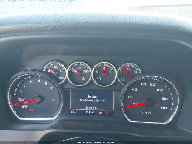 2019 Chevrolet Silverado 1500 Lt მანქანა იყიდება აუქციონზე, vin: 3GCUYDED1KG297792, აუქციონის ნომერი: 46020139