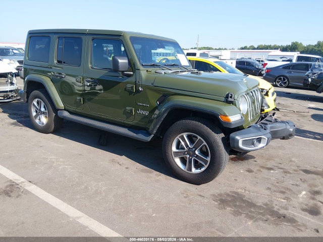 46020176 :رقم المزاد ، 1C4HJXEG2LW333929 vin ، 2020 Jeep Wrangler Unlimited Sahara 4x4 مزاد بيع