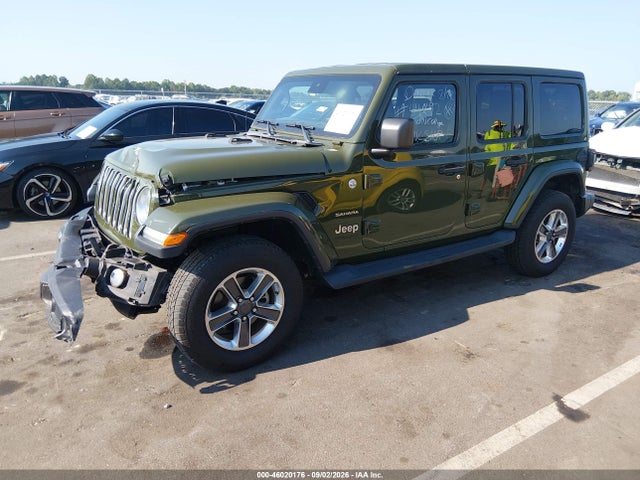 Продаж на аукціоні авто 2020 Jeep Wrangler Unlimited Sahara 4x4, vin: 1C4HJXEG2LW333929, номер лоту: 46020176