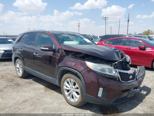 2014 Kia Sorento Ex V6 მანქანა იყიდება აუქციონზე, vin: 5XYKU4A74EG476107, აუქციონის ნომერი: 46020204